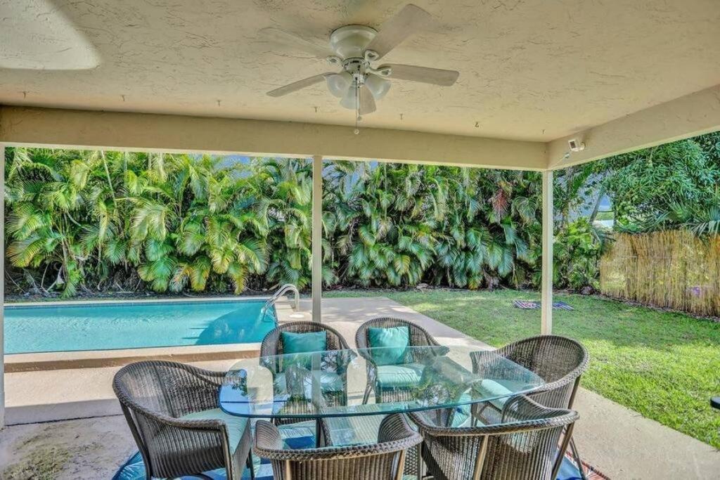 Delray Beach 3Bd Home & Pool With Game Room, 10 Guests Exterior photo
