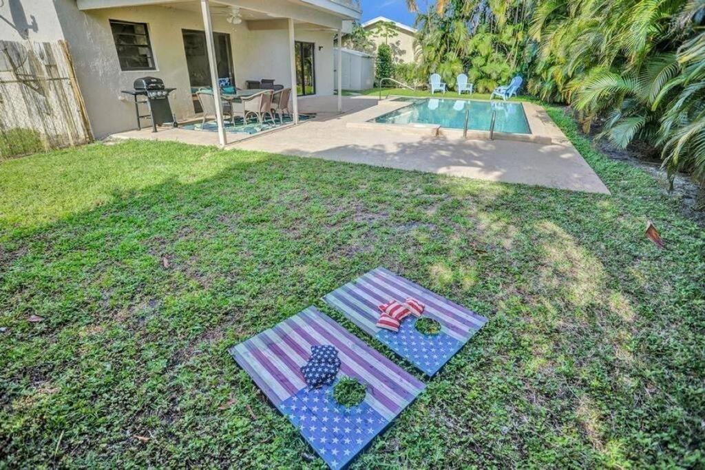 Delray Beach 3Bd Home & Pool With Game Room, 10 Guests Exterior photo